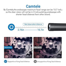 Load image into Gallery viewer, DEPSTECH WiFi Endoscope, 8.0MP HD Auto Focus Inspection Camera, 8 LED Wireless Borescope, 3350mAh Battery, Zoomable Snake Camera for Android &amp; iPhone &amp; Tablet-16.5ft_902
