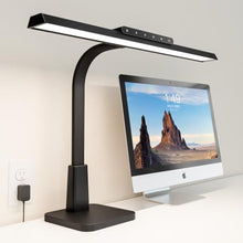 Load image into Gallery viewer, Desk Lamp with Stable Base, 1600LM Computer Desk Light with Timer Function, Black_1
