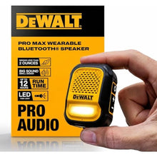 Load image into Gallery viewer, DEWALT Mini Wearable Bluetooth Speaker Pro Max (New Model)_1

