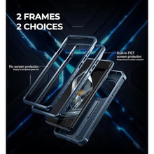 Load image into Gallery viewer, Dexnor for OnePlus 12 Case, [2 Front Frame] [Bulit-in Screen Protector &amp; Kickstand] [Work with Fingerprint ID] Heavy Duty Military Grade Protection Shockproof Case for OnePlus 12 5G (2024), Navy Blue, NavyBlue_7354
