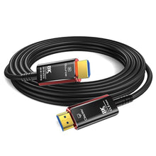 Load image into Gallery viewer, DGHUMEN 62Ft CL3 Rated HDMI Cables, 8K 48Gbps Fiber Optic Ultra High Speed Long HDMI 2.1 Cord, in-Wall CL3 Cable for Pipes, HDMI to HDMI, Male to Male - (65 Ft-CL3 Rated), Red_1
