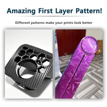 Load image into Gallery viewer, Diamond+Carbon U1 Build Plate for Snapmaker U1 3D Printer, 276x293mm Dual-Sided PEO PET Magnetic Spring Steel Bed U1 Plate, High-Temp Resistant Printing Surface for Snapmaker U1 3D Printer Accesseries, PEOPET_2167
