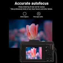 Load image into Gallery viewer, Digital Camera, 16MP HD Smart Camera with 1080P Video 16x Zoom 2.4 Inch Screen for Travel Photography, black_1428
