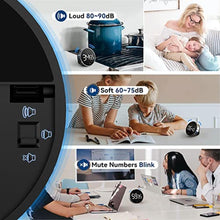 Load image into Gallery viewer, Digital Kitchen Timer, 3.8'' Large LED Display Countdown Countup Timer, Timer for Kids, Classroom Magnetic Timer, Adjustable Volume, Brightness, Easy for Cooking/Study/Office/Exercise (Smooth Knob), SmoothKnob_6998
