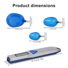 Load image into Gallery viewer, Digital Spoon Scale with 3pcs Measuring Spoon, Electronic Food Measure Scoop Baking Scale Gram Weight Electric Measuring Scoop 500g/0.1g High Precision Kitchen Gadgets for Coffee Milk Tea Flour Spices, bluesilver_517
