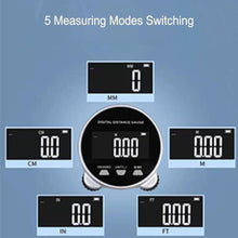 Load image into Gallery viewer, Digital Tape Measure, 0-656.2ft Measurement Range LCD Display Electronic Rolling Ruler Rechargeable Unit Switching Rolling Distance Measuring Tool for Curve Flat Measurement_2780
