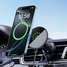Load image into Gallery viewer, DINTNCCM 20W Fast Wireless Car Charger Magnetic Fast Wireless Charging Car Phone Holder Compatible with Magsafe for iPhone 17 16 15 14 13 12 Series, Air Vent Mount Dashboard/Windscreen Mount_45
