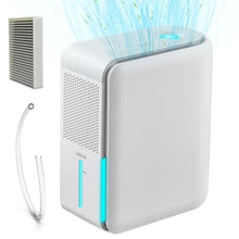 Load image into Gallery viewer, DINZAN 4 in1 Dehumidifier Humidifier Air Purifier with Aroma Diffuser Combo, white_1
