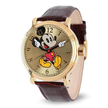 Load image into Gallery viewer, Disney Men's W001867 Mickey Mouse Analog Display Analog Quartz Dark Brown Watch_1
