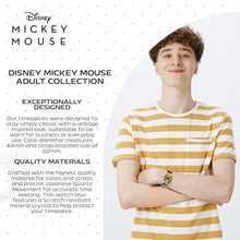 Load image into Gallery viewer, Disney Men's W001867 Mickey Mouse Analog Display Analog Quartz Dark Brown Watch_1092
