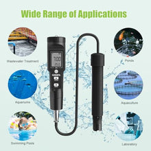 Load image into Gallery viewer, Dissolved Oxygen Meter with ATC, 0-40.00 mg/L Measurement Range, DO Meter with Electrode Filling Fluid and Anaerobic Water Calibration Powder (No Backlight)_19
