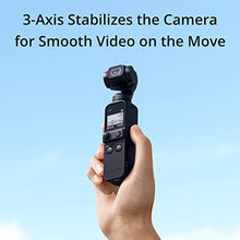 Load image into Gallery viewer, DJI Pocket 2 - Handheld 3-Axis Gimbal Stabilizer with 4K Camera, 1/1.7 CMOS, 64MP Photo, Pocket-Sized, ActiveTrack 3.0, Glamour Effects, YouTube TikTok Video Vlog, for Android and iPhone, Black_775
