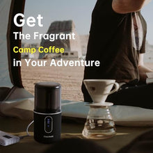 Load image into Gallery viewer, DmofwHi Cordless Coffee Grinder Electric, USB Rechargeable Coffee Bean Grinder with 304 Stainless Steel Blade and Removable Bowl-Black, MatteBlack_761

