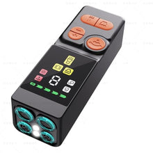 Load image into Gallery viewer, Dog bark deterrent device, bark stop device with a range of up to 50 feet, dog training ultrasonic device, portable anti barking tool, rechargeable anti barking device for indoor and outdoor (Black)_1
