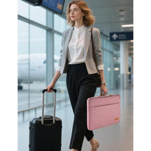 Load image into Gallery viewer, DOMISO 15.6 inch Laptop Case Sleeve Protective Cover Compatible with 16 inch MacBook Pro M4 M3 M2/Pro Max,15.6-16 inch HP Dell ASUS Lenovo Chromebook,Waterproof Computer Cases Bag with Handle,Pink_1381
