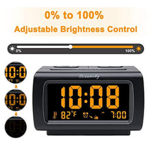 Load image into Gallery viewer, DreamSky Alarm Clock Radio for Bedrooms with Battery Backup_3099
