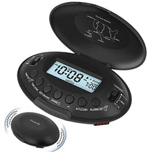Load image into Gallery viewer, DreamSky Vibrating Alarm Clock for Heavy Sleepers Adults Under Pillow, Black_1
