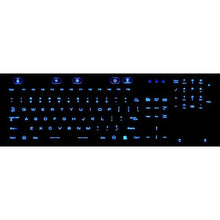 Load image into Gallery viewer, DSI LED Backlit Keyboard with Touchpad IP68 Waterproof Silicone JH-IKB110BL, Black_2918
