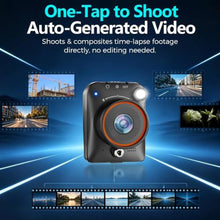 Load image into Gallery viewer, Dsoon Time Lapse Camera,1296P FHD MP4 Video&amp;48MP, Outdoor IP66 Waterproof Timelapse Camera,Captures Plant Growth,Records Garden &amp; Construction,Tracks Weather,6-Month Battery Life,Includes 32GB TF Card, MatteBlack_178
