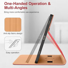 Load image into Gallery viewer, DTTO for Samsung Galaxy Tab S9 11 inch Case 2023 Release [SM-X710/X716B/X718U], Premium Leather Business Folio Stand Cover with S-Pen Holder, Auto Sleep/Wake for Galaxy Tab S9 11" Tablet, Brown, ABrown_7540
