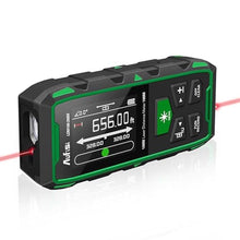 Load image into Gallery viewer, Dual Laser Measuring Tool, 656FT Rechargeable Laser Distance Meter 6 Units Ft/in/M, Laser Measurement Tool with LCD Display, Length/Area/Volume/Angle Sensor, Green_1
