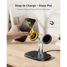 Load image into Gallery viewer, Dual Wireless Charger for iPhone 17, SwanScout 706M, Black_1219
