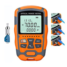 Load image into Gallery viewer, Duogalia Fiber Optic Tester (M70-30, OPM &amp; VFL) with FC-LC Adapter, Orange_1
