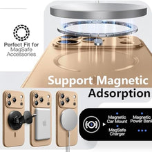 Load image into Gallery viewer, Duxsmei Magnetic for iPhone 18 Pro Max/iPhone 17 Pro Max Case Compatible with MagSafe,Lens Protector,Camera Button,Slim Shockproof Bumper Soft Silicone Metallic Luster Cover (Champagne Gold), ChampagneGold_682
