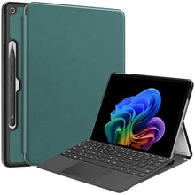 Load image into Gallery viewer, DWaybox Case for Microsoft Surface Pro 12 12.0 inch 2025 Model, Slim Lightweight Hard Shell Protective Cover with Stand, Compatible with Surface Pro 12 Keyboard (Case Only) -Dark Green, DarkGreen_1
