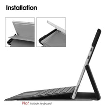 Load image into Gallery viewer, DWaybox Case for Microsoft Surface Pro 12 12.0 inch 2025 Model, Slim Lightweight Hard Shell Protective Cover with Stand, Compatible with Surface Pro 12 Keyboard (Case Only) -Dark Green, DarkGreen_732

