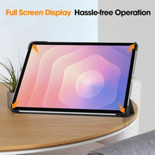 Load image into Gallery viewer, DWaybox Slim Folio Case for Samsung Galaxy Tab S11 (11-inch) 2025 SM-X730/SM-X736B Smart Cover with Auto Wake/Sleep, Adjustable Kickstand, Shockproof Lightweight Hard Shell -Black_612

