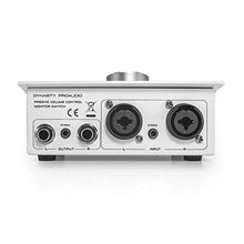 Load image into Gallery viewer, DYNASTY PROAUDIO PMC-1 Premium Passive Stereo Monitor Volume Controller With Large Volume Knob For Extremely Precise Level Adjustments_6192
