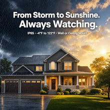 Load image into Gallery viewer, Dzees 2K Indoor/Outdoor Security Cameras, Wireless Battery Powered, 2-Pack, PackKCameraBlack_1249

