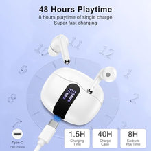Load image into Gallery viewer, Earbuds Wireless Ear Buds for Samsung Galaxy S26 Ultra Plus S26 A37 A17 A16, White_236
