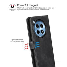Load image into Gallery viewer, Eastcoo Flip Wallet Case for OnePlus 12R 5G, [3 Card Slots][Stand Function] PU Leather Shockproof Protective Case Cover for OnePlus 12R 5G 2024, Black_7308
