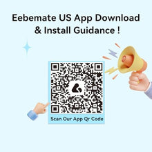 Load image into Gallery viewer, ebemate Video Baby Monitor with 2 Cameras |1200FT Range | Real-Time Temp &amp; Feeding Alerts | No-Glow Night Vision | 2-Way Talk Audio | Baby Camera Monitor with 2.8" LCD Screen, WHITE_3729
