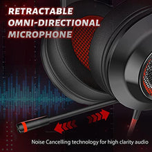Load image into Gallery viewer, Edifier G4 SE Gaming Headset for PS4, PC, Xbox One Controller,Noise Cancelling Over Ear Headphones with Mic,Stereo Bass Surround, Soft Memory Earmuffs Compatible with Laptop Mac Black_355
