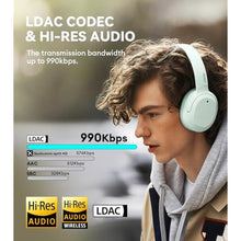 Load image into Gallery viewer, Edifier W820NB Plus Hybrid Active Noise Cancelling Headphones - LDAC Codec - Hi-Res Audio Wireless &amp; Wired - Fast Charge - 49H Playtime - Over Ear Bluetooth V5.2 Headphones- Green_2054
