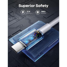 Load image into Gallery viewer, efhxonly 10FT/Long USB to USB C Cable [2Pack], 10foot Type C Charge Cord USB A to USBC Fast Charging Cable for Fire HD 10 8, Samsung Galaxy S25/S24/S23, iPad Pro/Air, iPhone 17 16 Pro, White_1690
