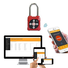 Load image into Gallery viewer, eGeeTouch Smart Mini Padlock (Red) - Single_503
