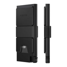 Load image into Gallery viewer, Ekster - Aluminum Cardholder Wallet - Metal Aluminum Wallet for Men - Fits 12 Cards, RFID Blocking Layer, Ultra-Thin, Minimalist, Push Button, Swift Card Access, Expandable, Trackable (Matte Black)_1
