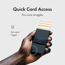 Load image into Gallery viewer, Ekster - Aluminum Cardholder Wallet - Metal Aluminum Wallet for Men - Fits 12 Cards, RFID Blocking Layer, Ultra-Thin, Minimalist, Push Button, Swift Card Access, Expandable, Trackable (Matte Black)_723
