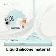 Load image into Gallery viewer, elago Compatible with iPhone 14 Pro Max Case, Liquid Silicone Case, Full Body Protective Cover, Shockproof, Slim Phone, Anti-Scratch Soft Microfiber Lining, 6.7 inch (Mint)_1430
