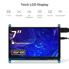 Load image into Gallery viewer, ELECROW 7 Inch 1024600 Touchscreen for Raspberry Pi: IPS Capacitive Touch Screen LCD Display, Mini Portable Monitor Compatible with Raspberry Pi 5/4/3 BB Black Banana Pi Windows 11/10/8/7 Driver Free_8116
