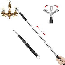 Load image into Gallery viewer, Electric Arc Flexible Neck Long Lighter,Retractable Length 11.4in to 27.55in,Rechargeable Windproof USB Lighter,360 Rotated Ignition Port, Lighters for Candle Fireplace Pilot Light BBQ Grill Black_1
