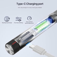 Load image into Gallery viewer, Electric Engraving Pen, USB Rechargable Engraving Pen with 24 Bits, Cordless Etching Engraving Tool, Portable DIY Rotary Engraver for Jewelry, Wood, Glass, Stone, Carving, Resin, Grey_5250

