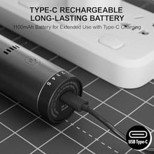 Load image into Gallery viewer, Electric Engraving Pen, USB Rechargable Engraving Pen with 42 Bits, Cordless Etching Engraving Tool, 5-Speed (10000-28000 RPM) Portable DIY Rotary Engraver for Sanding Polishing Drilling DIY Crafts, Black_5196
