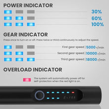 Load image into Gallery viewer, Electric Engraving Pen with 37 Bits, USB Rechargeable Cordless Etching Engraving Tool, Portable DIY Rotary Engraver for Jewelry Wood Glass Stone Carving (Black)_2472

