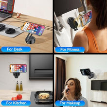 Load image into Gallery viewer, Electric Vacuum Magnetic Suction Phone Holder,Adjustable and Foldable Car Mount,Strong Magnetic Car Phone Holder for iPhone16/15/14/13/12,for Shower/Car/Mirror/Smooth Surfaces(Not Charging Phone)_2877
