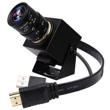 Load image into Gallery viewer, ELP 4K HDMI USB Camera - 2.8-12mm 4X Zoom Webcam With Manual Adjustment for Computer, TV, Projector, Monitor, black_1
